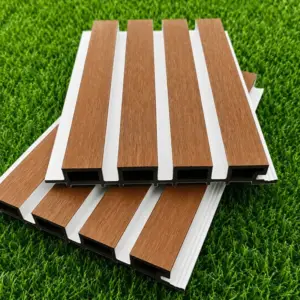 BDO04 (Teak & White) Outdoor Cladding - 219x26x2900mm